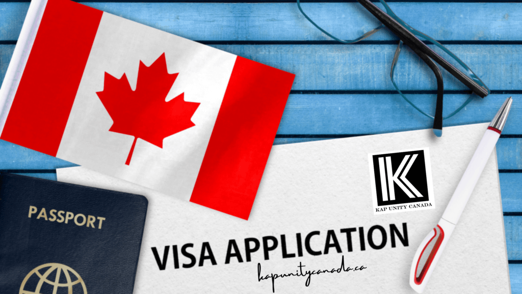 visa application form